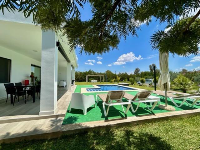 Villa Ole Tu Andalucia Sanlúcar la Mayor Esterno foto