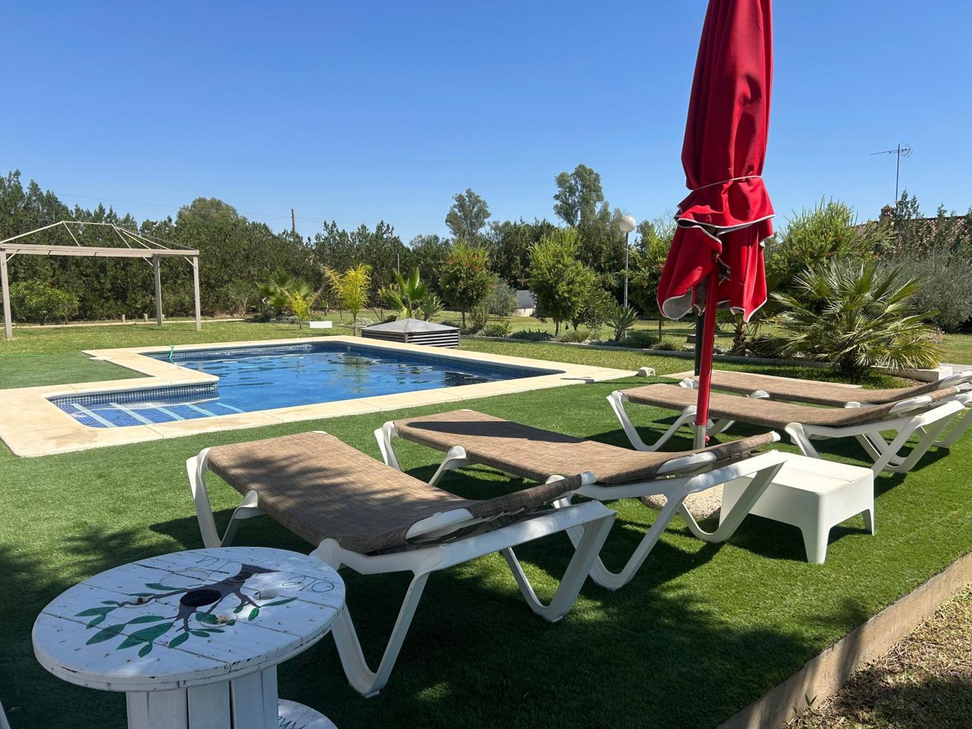 Villa Ole Tu Andalucia Sanlúcar la Mayor Esterno foto