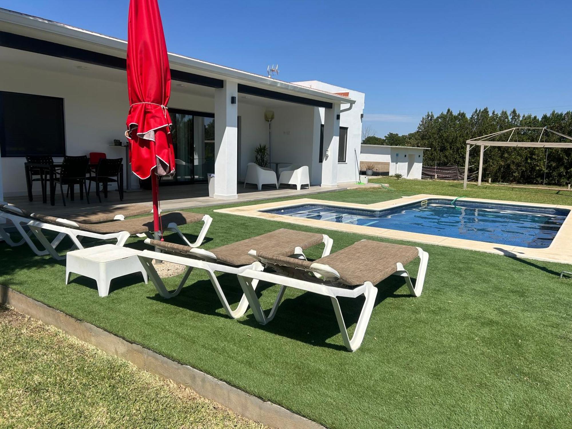 Villa Ole Tu Andalucia Sanlúcar la Mayor Esterno foto